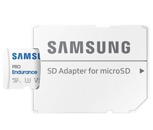MicroSD памет 128GB SAMSUNG PRO Endurance 2022, microSDXC Class10, UHS-I U3 V30