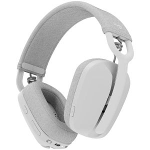 Безжични слушалки LOGITECH Zone Vibe 100 (981-001219), Bluetooth 5.2, Off-white