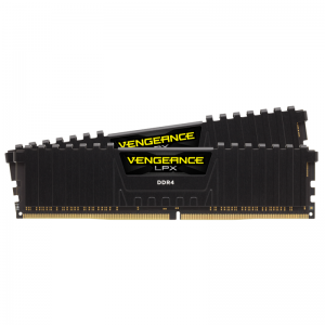 Памет CORSAIR 16GB DDR4 3200MHz (2x8GB) Vengeance LPX Black