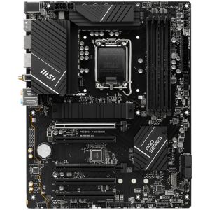 Дънна платка MSI PRO B760-P WIFI DDR4 (Intel 1700, 4xDDR4, 2xM.2,  2.5G LAN, Wi-Fi 6E, HDMI,DP) ATX
