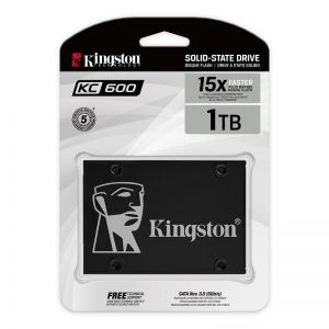 SSD 2TB KINGSTON KC600 (SKC600/2048G), 2.5", SATA3, 3D TLC
