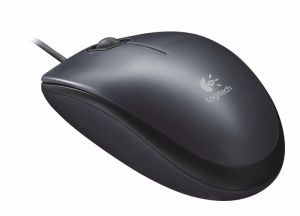 Мишка LOGITECH M90, Optical, 1000DPI, USB, Black