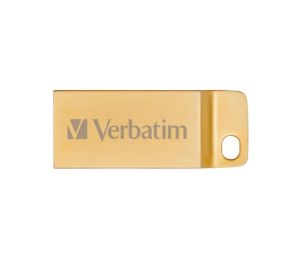 USB памет 64GB VERBATIM Metal Executive USB 3.0, Gold