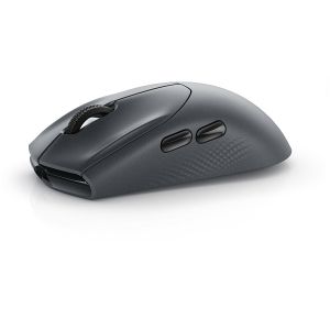 Безжична геймърска мишка DELL Alienware AW720M (545-BBDN), Tri-Mode Wireless, Bluetooth, 26000 DPI, USB-C, Dark Side of the Moon