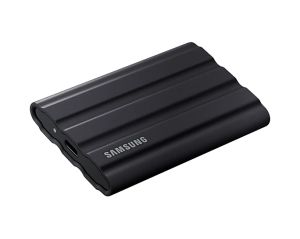 Външно SSD 4TB SAMSUNG T7 Shield (MU-PE4T0S/EU), USB 3.2 Gen 2 and PCIe NVMe, Black