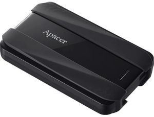 Външен диск 1TB APACER AC533 (AP1TBAC533B-1), 2.5" SATA, USB 3.2 Gen 1, Jet black