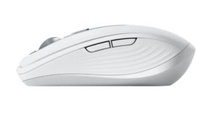 Безжична мишка LOGITECH MX Anywhere 3S (910-006930), Bluetooth/Wireless, Laser, 8000 DPI, Rechargeable Battery 500 mAh, Pale Grey