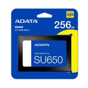 SSD 256GB ADATA SU650 , 2.5" SATA 3D NAND - ASU650SS-256GT-R