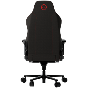 Геймърски стол LORGAR Ace 422 (LRG-CHR422BR), Gaming chair, Anti-stain durable fabric, 1.8 mm metal frame, multiblock mechanism, 4D armrests, 5 Star aluminium base, Class-4 gas lift, 75mm PU casters, Black + red