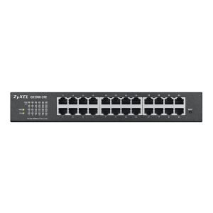 Суич ZYXEL GS1900-24E v3, 24-port GbE L2 Smart Switch, desktop, fanless