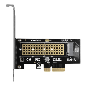 Адаптер за SSD AXAGON PCEM2-N , PCI-E 3.0 4x - M.2 SSD NVMe, up to 80mm SSD