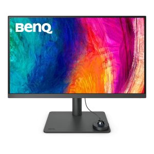 Монитор BENQ PD2705U (9H.LKDLA.TBE), 27" IPS, 4K UHD (3840x2160) 60Hz, 16:9, 5ms, 350cd/m2, 1200:1, Speaker 2x2.5W, HDMI, DP, USB Type-C, USB 3.2, Black