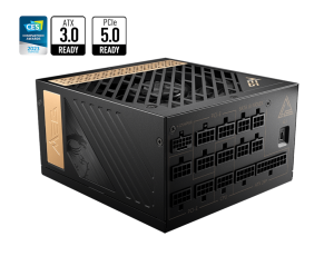 Захранване MSI MEG Ai1300P PCIE5, 1300W, 80 PLUS Platinum, Full modular - 306-7ZP4A11-CE0