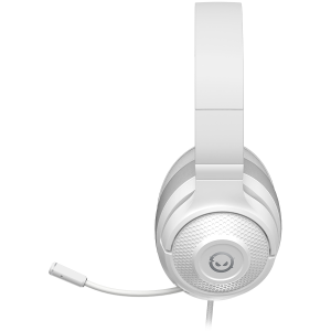Геймърски слушалки LORGAR Noah 101 (LRG-GHS101W), Wire, 40 mm, 3.5mm jack, White