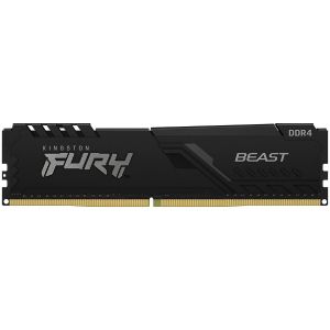 Памет KINGSTON 8GB DDR4 3200MHz FURY Beast Black - KF432C16BB/8
