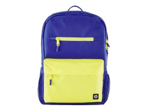 Раница за лаптоп HP Campus Blue (7K0E5AA), 15.6'' Backpack, Blue/Lime