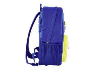 Раница за лаптоп HP Campus Blue (7K0E5AA), 15.6'' Backpack, Blue/Lime