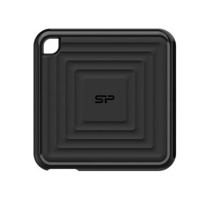Външно SSD 256GB SILICON POWER PC60 (SP256GBPSDPC60CK), USB 3.2 Gen 2 Type-C, Black