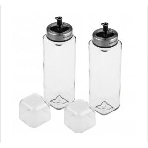 Комплект оливерници KINGHOFF KH 1645, За олио и оцет, 270 мл, Защита от влага, Стъкло