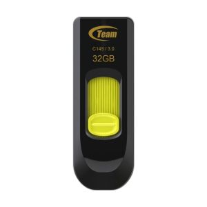 USB памет 32GB TEAM GROUP C145, USB 3.2 Gen1, Yellow - TC145332GY01
