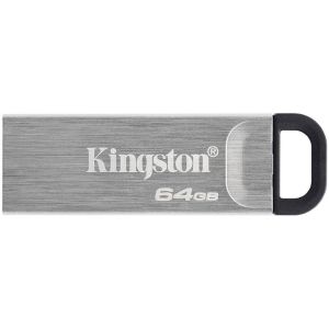 USB памет 64GB KINGSTON DataTraveler Kyson, USB 3.2 Gen 1, Silver - DTKN/64GB