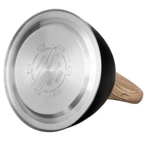 Чайник KLAUSBERG KB 7262, 22см, 3 л, Свирещ, Индукция, Черна стомана