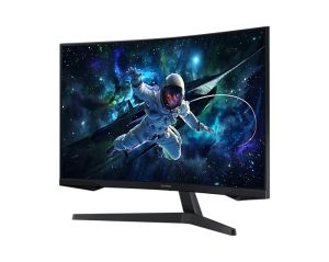 Монитор SAMSUNG Odyssey G5 27CG552 (LS27CG552EUXEN), 27" VA Curved 1000R, QHD (2560x1440) 165Hz, 16:9, 1ms, 300 cd/m2, 2500:1, AMD FreeSync, DP, HDMI, Black