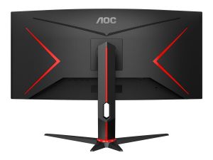 Монитор AOC CU34G2XP/BK , 34.0" VA Curved 1500R, WQHD (3440x1440) 180Hz, 21:9, 1ms, 350cd/m2, 4000:1, Adaptive Sync, Speaker 2x2W, 2xHDMI, 2xDP, USB Hub, Black