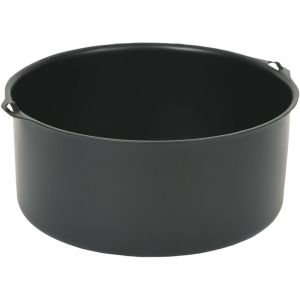 Тава/кошница за Air Fryer ROSBERG Premium RP51980AB8, 20 см, Въглеродна стомана, Черен