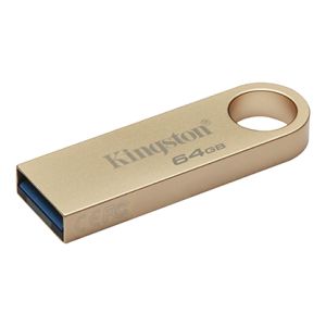 USB памет 64GB KINGSTON DataTraveler SE9 G3, USB 3.2 Gen 1, Metal, Gold - DTSE9G3/64GB