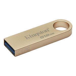 USB памет 512GB KINGSTON DataTraveler SE9 G3,  USB 3.2 Gen 1, Metal, Gold