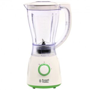 Блендер RUSSELL HOBBS 22250-56, 600W, 1.5L, Функция Puls, 2 скорости, Неръждаема стомана, Бял