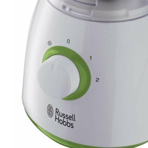 Блендер RUSSELL HOBBS 22250-56, 600W, 1.5L, Функция Puls, 2 скорости, Неръждаема стомана, Бял