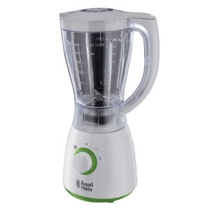Блендер RUSSELL HOBBS 22250-56, 600W, 1.5L, Функция Puls, 2 скорости, Неръждаема стомана, Бял