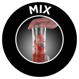 Блендер RUSSELL HOBBS Explore Mix & Go Cool 25160-56, 300 W, 600 мл, Без BPA, Неръждаема стомана, Ергономичен дизайн, Бял/зелен