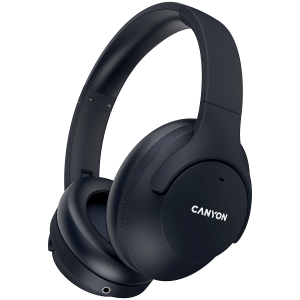 Безжични слушалки CANYON OnRiff 10 (CNS-CBTHS10BK), Bluetooth 5.3, ANC, battery 300mAh, Black
