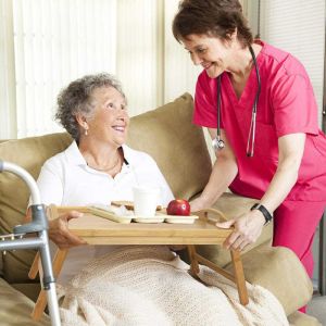 Бамбукова масичка за легло KINGHOFF KH-1502, 50x30x7 см, Сгъваема