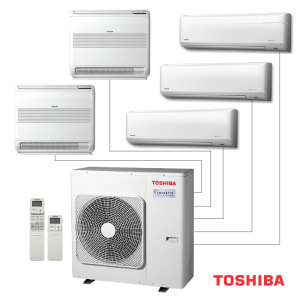 Външно тяло на мултисплит система Toshiba RAS-5M34G3AVG-E