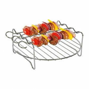 Скара с шишчета за Air Fryer ROSBERG Premium RP51980BG, 18 см, Инокс