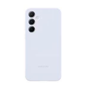Гръб за SAMSUNG Galaxy A55 5G Silicone Case Light Blue