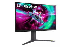 Монитор LG 32GR93U-B, 31.5'' IPS, 4K UHD (3840x2160) 144Hz, 16:9, 1ms, 400 cd/m², 1000:1, AMD FreeSync Premium, NVIDIA G-Sync Compatible, RGB LED Lighting, 2xHDMI, DP, USB, Purple Gray