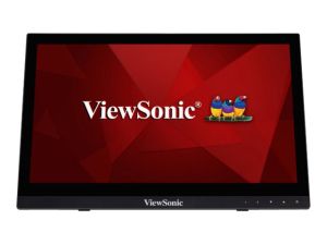 Монитор VIEWSONIC TD1630-3 , 15.6'' TN Touchscreen, HD (1366x768) 60Hz, 16:9, 12ms, 190 cd/m², 500:1, Speaker 2x1W, VGA, HDMI, Black