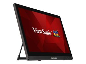 Монитор VIEWSONIC TD1630-3 , 15.6'' TN Touchscreen, HD (1366x768) 60Hz, 16:9, 12ms, 190 cd/m², 500:1, Speaker 2x1W, VGA, HDMI, Black