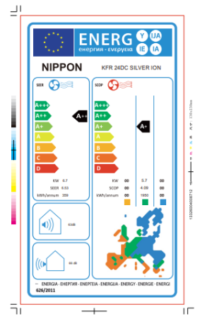 Инверторен климатик Nippon KFR 24DC SILVER ION 2
