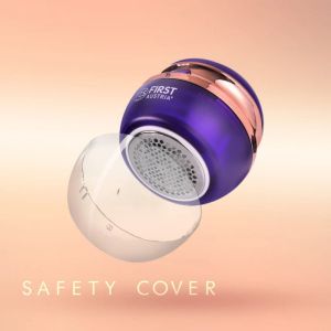 Пилинг за дрехи FIRST AUSTRIA FA-5530-4-PU, 3W, USB, Oстриета от неръждаема стомана, Лилав/златист