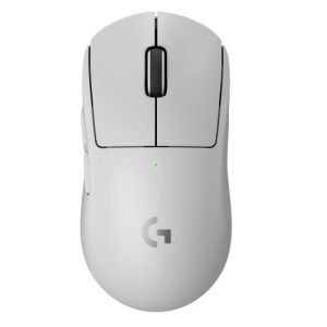 Безжична геймърска мишка LOGITECH PRO X Superlight 2 (910-006638), LIGHTSPEED Wireless, 32000DPI, White