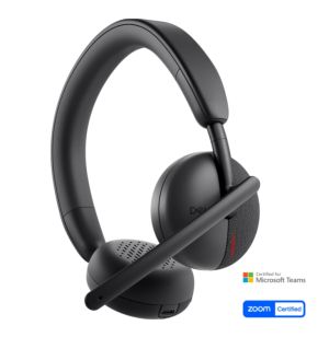 Безжични слушалки DELL WL3024 (520-BBDG), Wireless, BT 5.3, USB-C, Black 