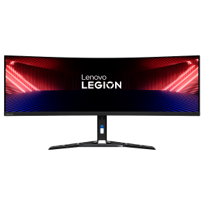 Монитор LENOVO Legion R45w-30 (67B1GAC3EU), 44.5" VA Curved 1500R, Dual QHD (5120x1440) 170Hz, 32:9, 1ms, 3000:1, 450cd/m2, AMD FreeSync Premium Pro, Speakers 2x3W, 2xHDMI, DP, USB-C, USB Hub, RJ45, Black C