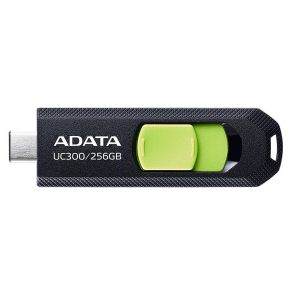 USB памет 256GB ADATA UC300, USB Type-C USB 3.2 Gen1, Black/Green - ACHO-UC300-256G-RBK/GN