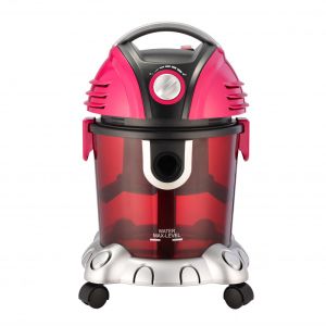 Прахосмукачка с воден филтър OLIVER VOLTZ OV51001O, 1400W, Аксесоари, 15 л, Розов/черен